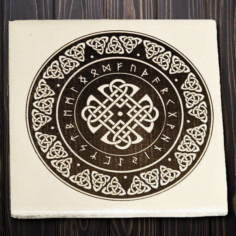 Celtic Knot Square Wall Tile