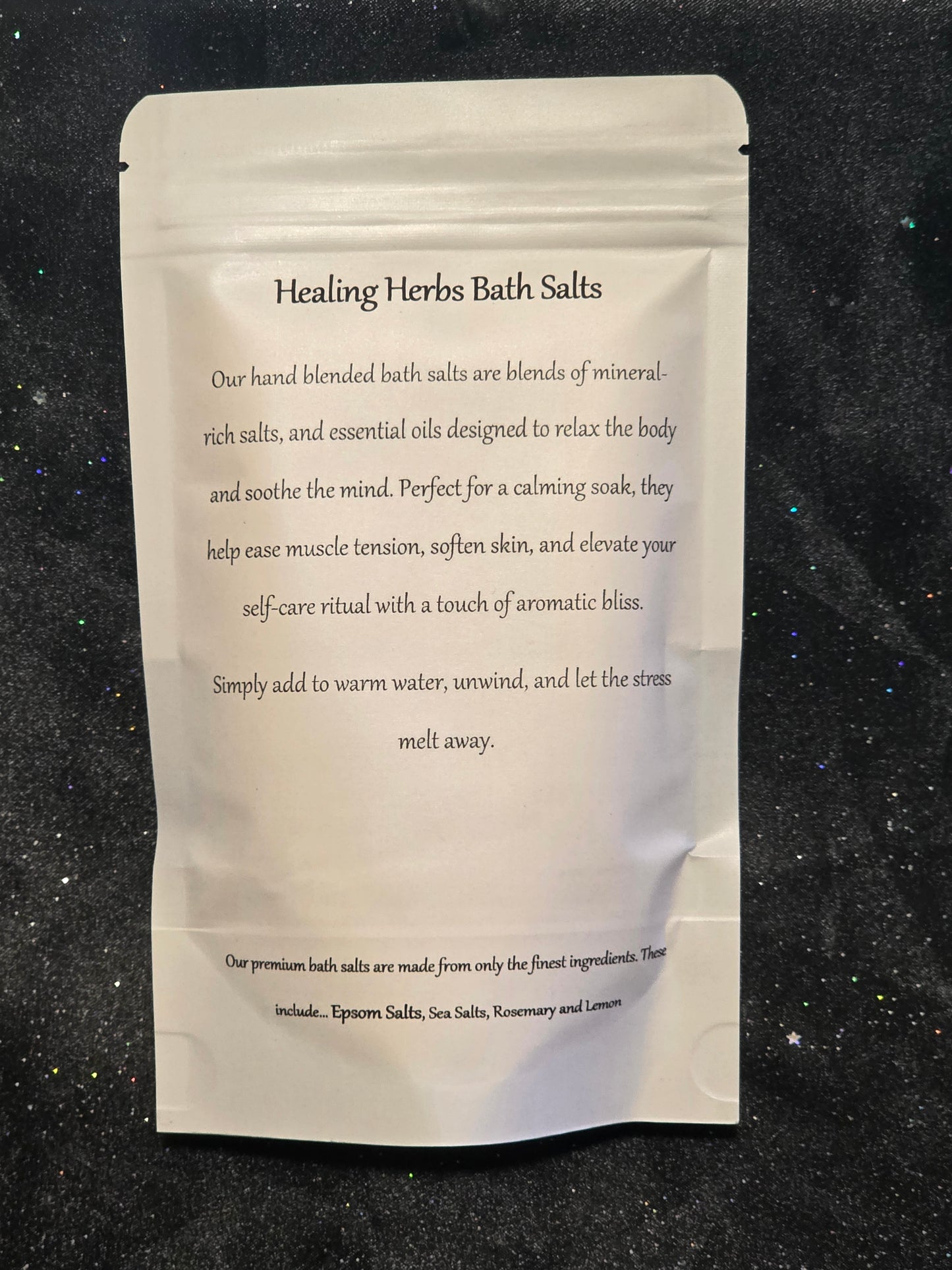 Healing Herbs Bath Salts
