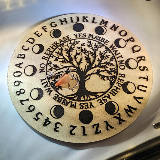 Tree of Life Round Pendulum Board